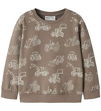 Name It Sweatshirt - NmmVaron - Noos - AOP - Fossil