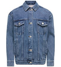 Kids Only Denim Jacket - KogOcean - Oversize - Medium+ Blue Deni