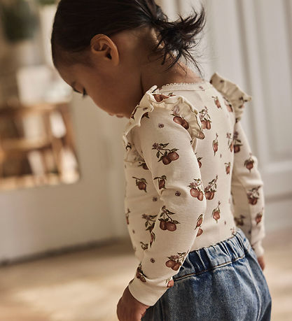 Lil Atelier Body l/æ - NbfGayo - Turtledove/Apple