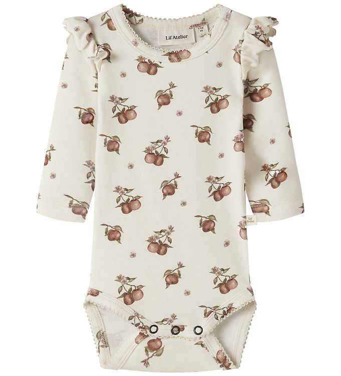 Lil Atelier Body l/æ - NbfGayo - Turtledove/Apple