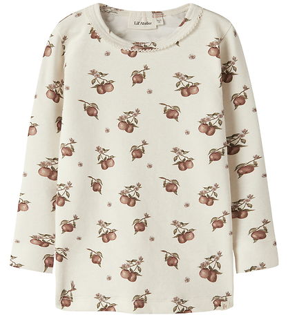 Lil Atelier Body l/æ - Slim - NmfGayo - Turtledove/Apples