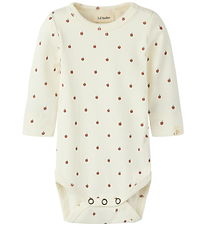 Lil Atelier Body l/æ - Rib - NbnGago - Turtledove/Apple