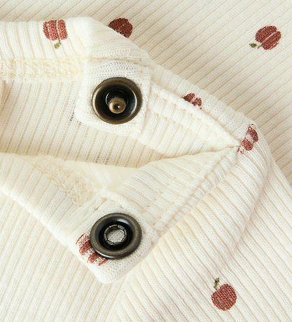 Lil Atelier Body l/æ - Rib - NbnGago - Turtledove/Apple