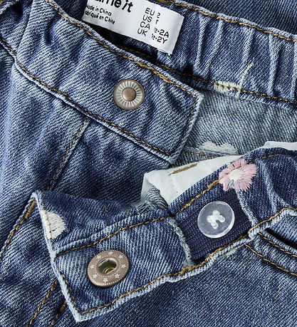 Name it Jeans - NmfBella - Medium Blue Denim/EMB