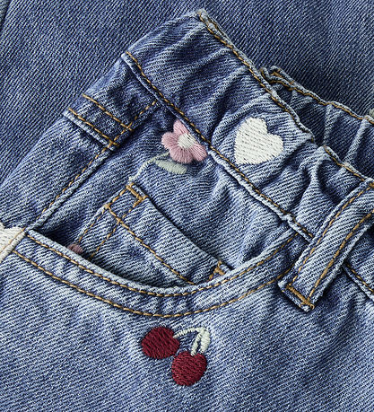 Name it Jeans - NmfBella - Medium Blue Denim/EMB