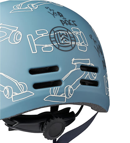 Liewood Cykelhjelm - Milly - Race Cars/Beach Blue
