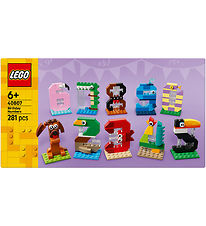 LEGO® - Fødselsdagstal 40807 - 281 Dele