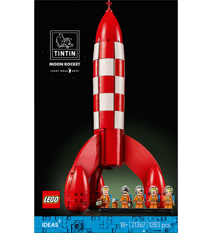 LEGO® Ideas - Måneraketten Fra Tintin 21367 - 1283 Dele
