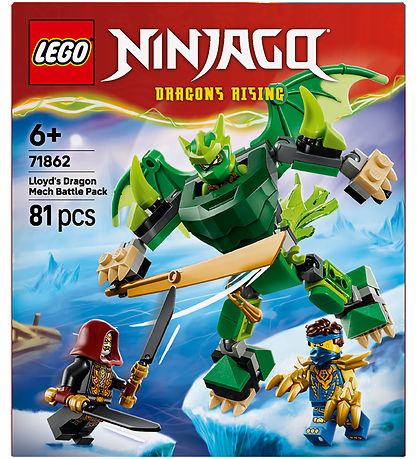 LEGO® Ninjago - Lloyd Drage-Mech-Kamppakke 71862 - 81 Dele