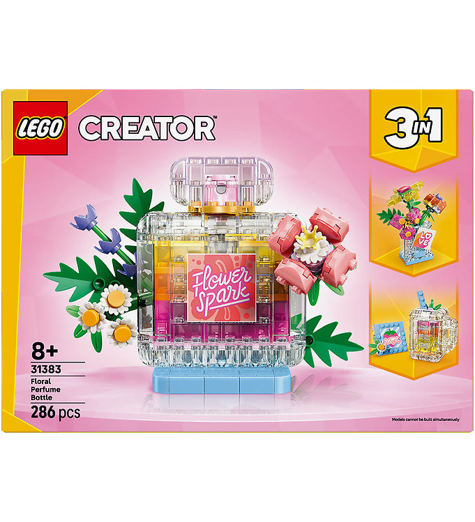 LEGO® Creator - 3-i-1 Blomsterpynt: Parfumeflaske 31383 - 286 De