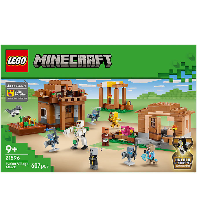 LEGO® Minecraft - Troldkarl-landsbyangreb 21596 - 607 Dele