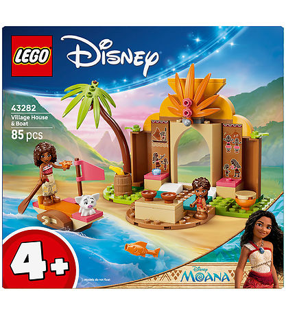 LEGO® Disney - Landsbyhus Og Båd 43282 - 85 Dele