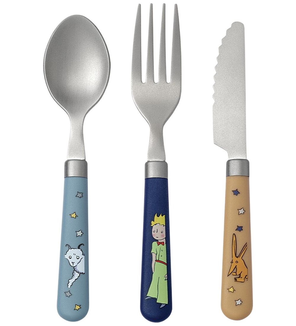 Petit Jour Paris Besteck - 3 Teile - Der Klein Prinz - Petit Jour Paris - One Size - Kinderbesteck