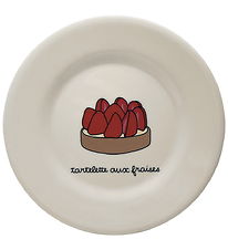 Petit Jour Paris Plate - Melamine - Strawberry cake