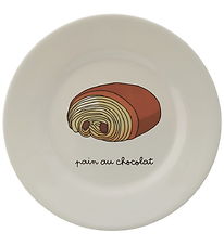 Petit Jour Paris Plate - Melamine - Pain Au Chocolat