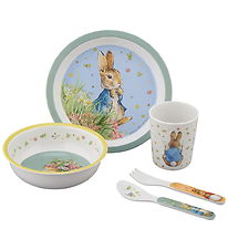 Petit Jour Paris Dinner Set - Melamine - 5 Parts - Peter Rabbit