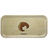 Petit Jour Paris Tray in wood - Croissant