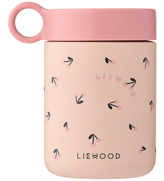 Liewood Termobeholder - Kiani - 350 ml - Mini Cherry Heart/Rose
