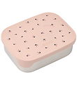 Liewood Lunchbox - Silicone/Steel - Arthur - Mini Cherry Heart/R