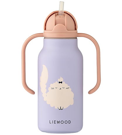 Liewood Drikkedunk - Kimmie - 250 ml - Cat/Warm Lilac