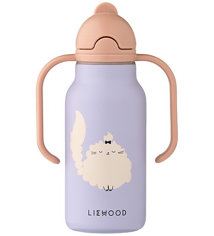 Liewood Drikkedunk - Kimmie - 250 ml - Cat/Warm Lilac