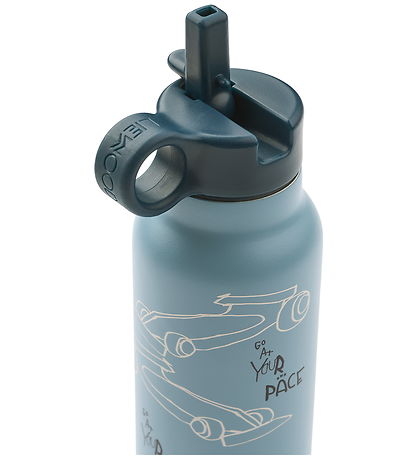 Liewood Drikkedunk - Falk - 350 ml - Race Cars/Beach Blue