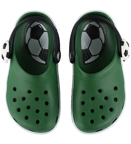 Crocs Sandaler - Classic Soccer Turf Clog K - Turf Green