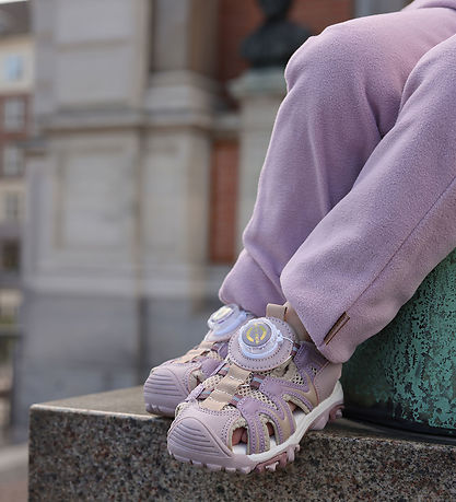 Mikk-Line Sandaler - m. Mesh - Mauve Shadows