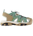 Mikk-Line Sandals - w. Mesh - Stone Blue