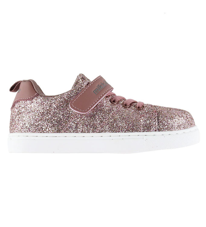 Mikk-Line Sko - Glitter - Twilight Mauve