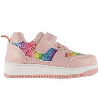 Mikk-Line Sko - Glitter - Adobe Rose