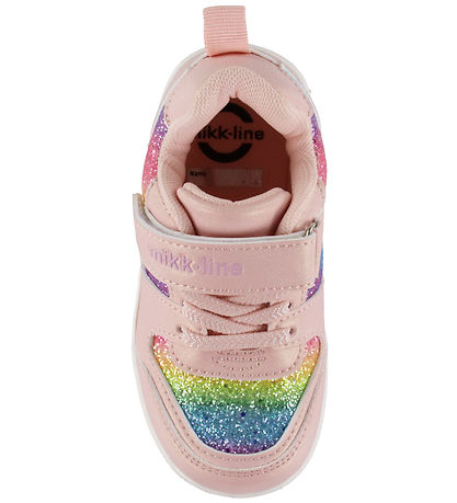 Mikk-Line Sko - Glitter - Adobe Rose