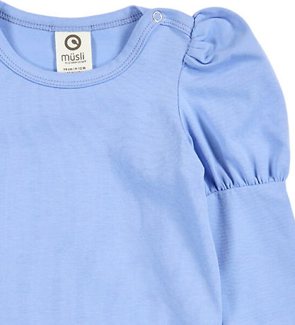 Müsli Body l/æ - Cozy Me Puff - Shell Blue