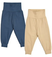 Müsli Bukser - Cozy Me - 2-pak - Safari/Navy