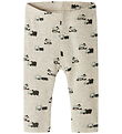 Name It Leggings - NbmKontor - Rib - Peyote Melange