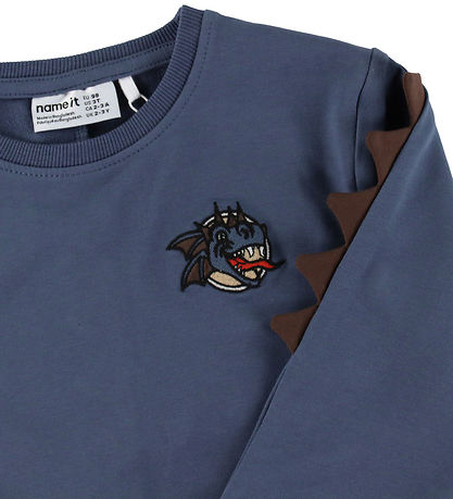 Name It Sweatshirt - NmmKetil - Vintage Indigo