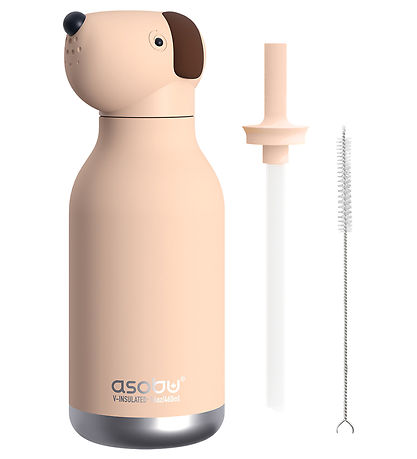 Asobu Termoflaske - Bestie - 460 ml - Brown Dog