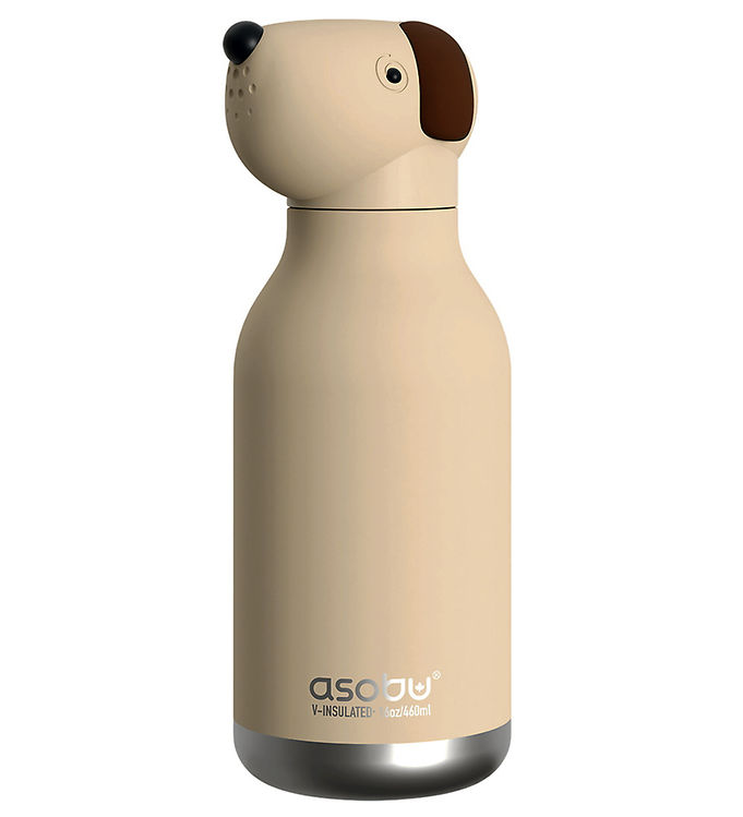 Asobu Termoflaske - Bestie - 460 ml - Brown Dog
