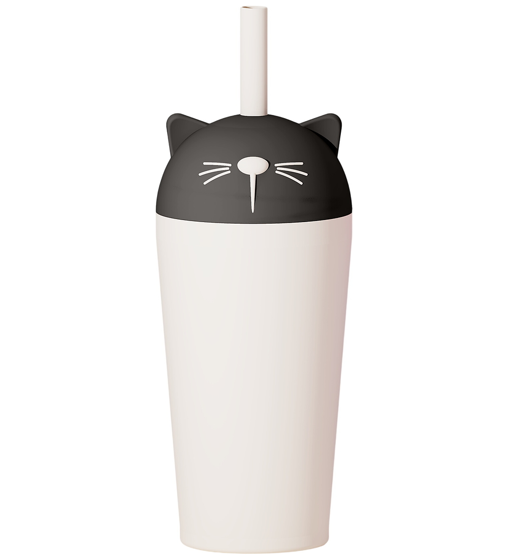 Asobu Thermosflasche m. Strohhalme - Beast - 720 ml - CAT - Asobu - One Size - Thermosflaschen