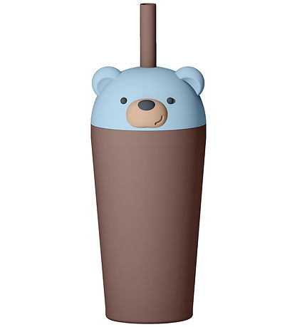 Asobu Drikkedunk m. Sugerør - Bestie - 720 ml - Bear