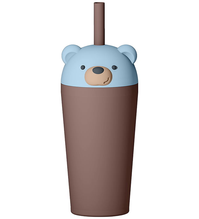 Asobu Drikkedunk m. Sugerør - Bestie - 720 ml - Bear