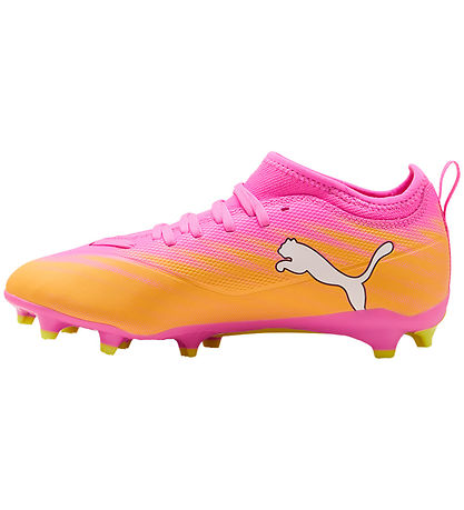 Puma fodboldstøvler - Ultra 6 Match FG/AG - Poison Pink/Sun Stre