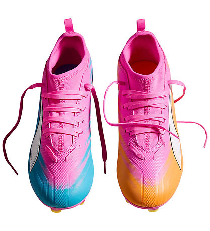 Puma fodboldstøvler - Ultra 6 Match FG/AG - Poison Pink/Sun Stre