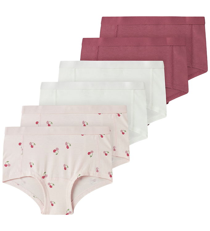 Name It Hipsters - NkfHipster - 6-pak - Mauve Morn/Cherry/Rose W