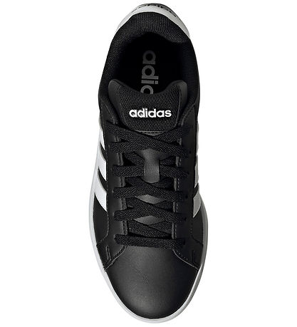 adidas Performance - Grand Court 3.0 J - CBLACK/FTWWHT/FTWWHT