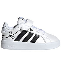 adidas Performance Sko - Grand Court 3.0 GIR - FTWWHT/CBLACK/HIR