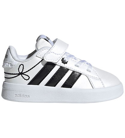 adidas Performance Sko - Grand Court 3.0 GIR - FTWWHT/CBLACK/HIR