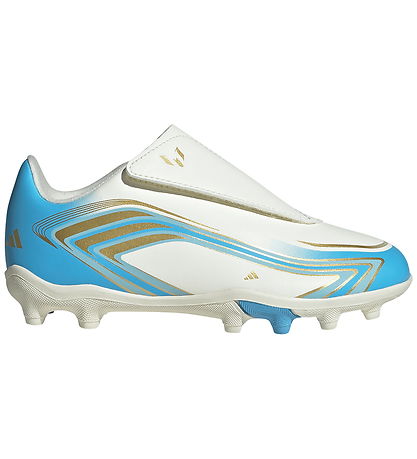 adidas Performance Fodboldstøvler - F50 Messi Club Vel - Ivory/S