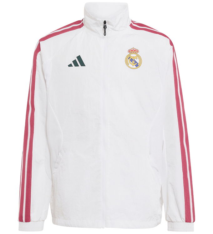 adidas Performance Træningsjakke - Real Madrid Hjemmebane - Hvid