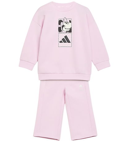 adidas Performance Sweatsæt - I DY MI Jog - Clpink/Owhite